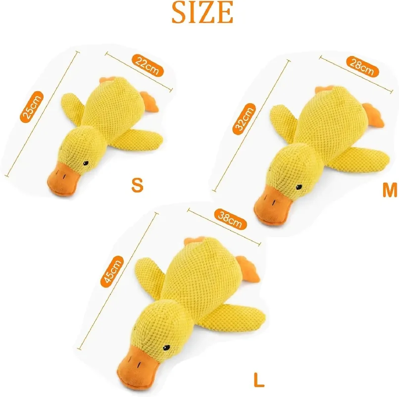 Quacking Duck Dog Toy 4
