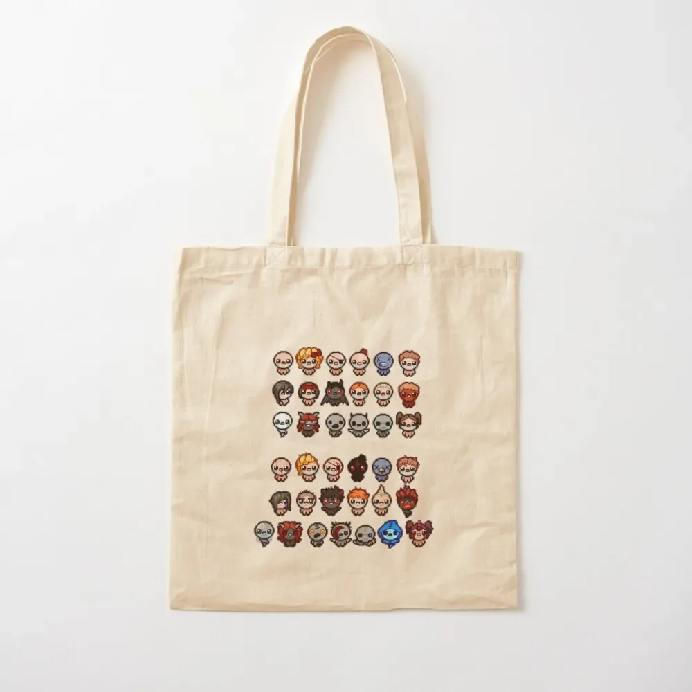 Binding of Isaac-Characters Tote Bag Canvas shoulder bag free delivery bags Bag