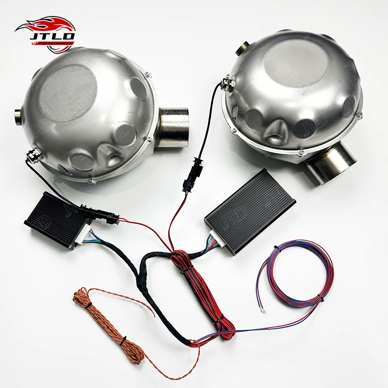 JTLD Electronic Active Exhaust Sound Booster Pro Two Speaker Kits + Smartphone Control Other For Car Exhaust System