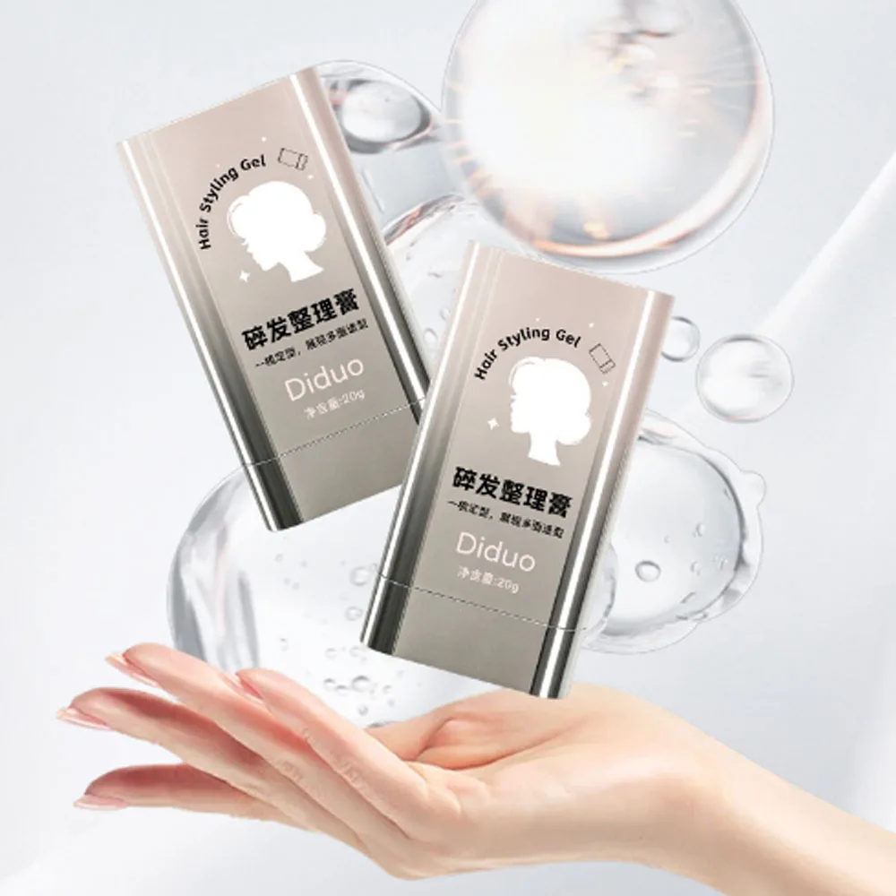 Hair Styling Cream With A Comb To Shape And Moisturizing Smooth Out Frizz Hair Wax For Long-Lasting Hair Maintain style