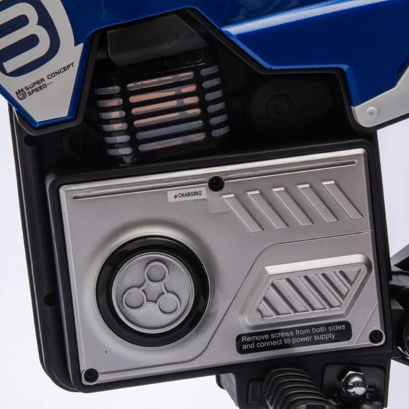 24V dzieci jeżdżą na elektrycznym motocyklu motocrossowym, szybki silnik piasty o mocy 200 W, prędkość 3,11-9,32 MPH dla dzieci w wieku 5-15 lat.