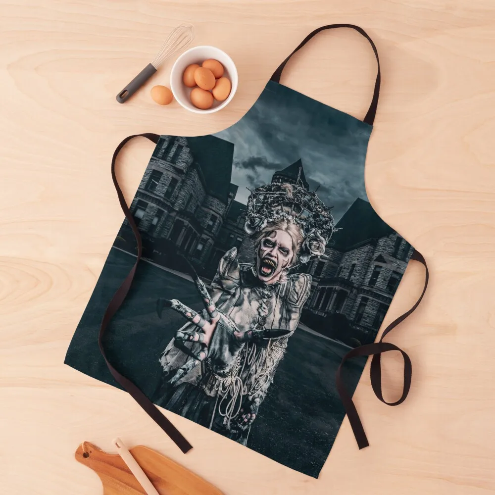 

Blue Widow Apron japanese woman kitchen utensil waterproof for women Apron