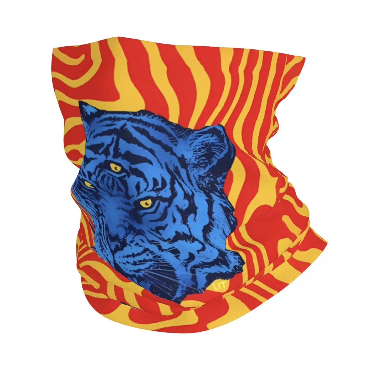 Tiger Scarf Neckerchief Neck Face Mask Polyester