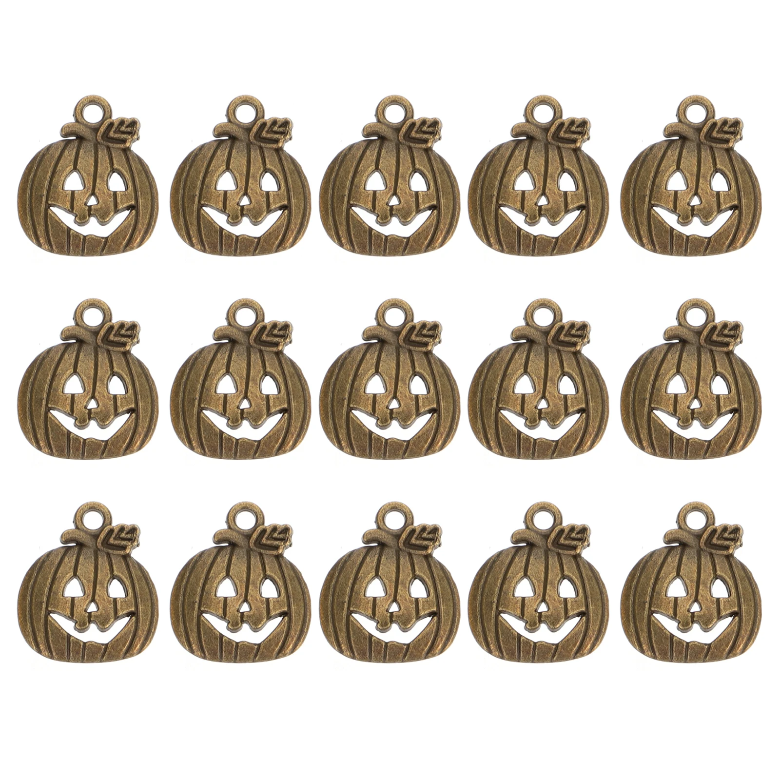 

Pumpkin Pendant Alloy Material DIY Jewelry Accessories Halloween Charms Mini Pumpkins Decorations Crafting Smooth Hand Unique