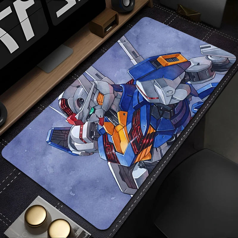 Mouse Pad Mechanical Warrior Gundam Aerial Computer Gamer PC Accessories Mousepad Non Slip Rubber Desk Mat Laptop Keyboard Pad
