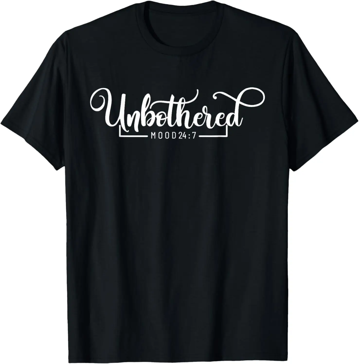 Unbothered Mood, Black Beautiful African American Melanin T-Shirt