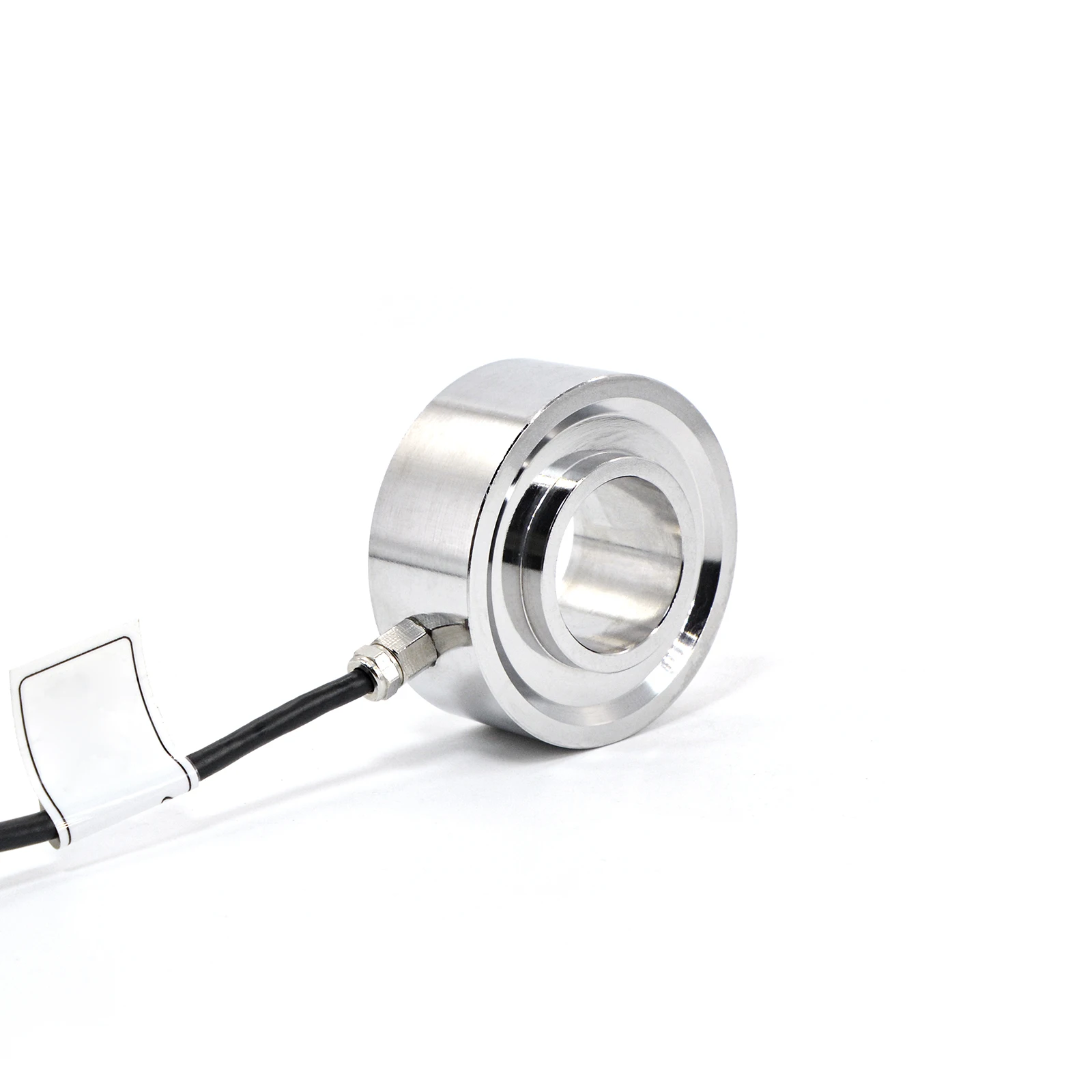 Load Cell +Indicator Display High Precision Waterproof Stainless Steel Hollow Ring Pressure Bolt Pre-Tightening Force Detection