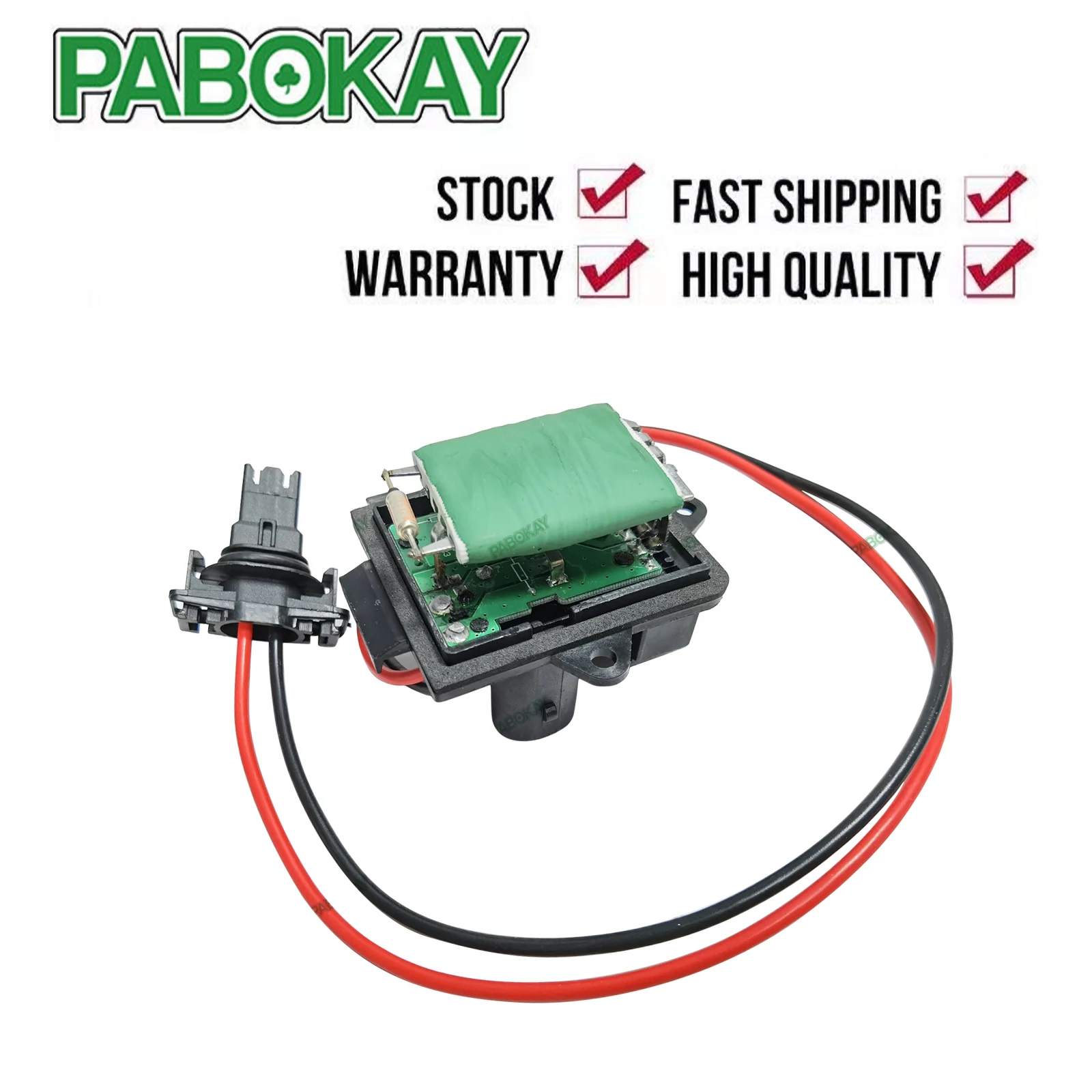 

For VAUXHALL VIVARO A 2001-2014 HEATER BLOWER MOTOR FAN RESISTOR 7701050325 91158691 04409452 4409452 27335-00QAB 2733500QAB