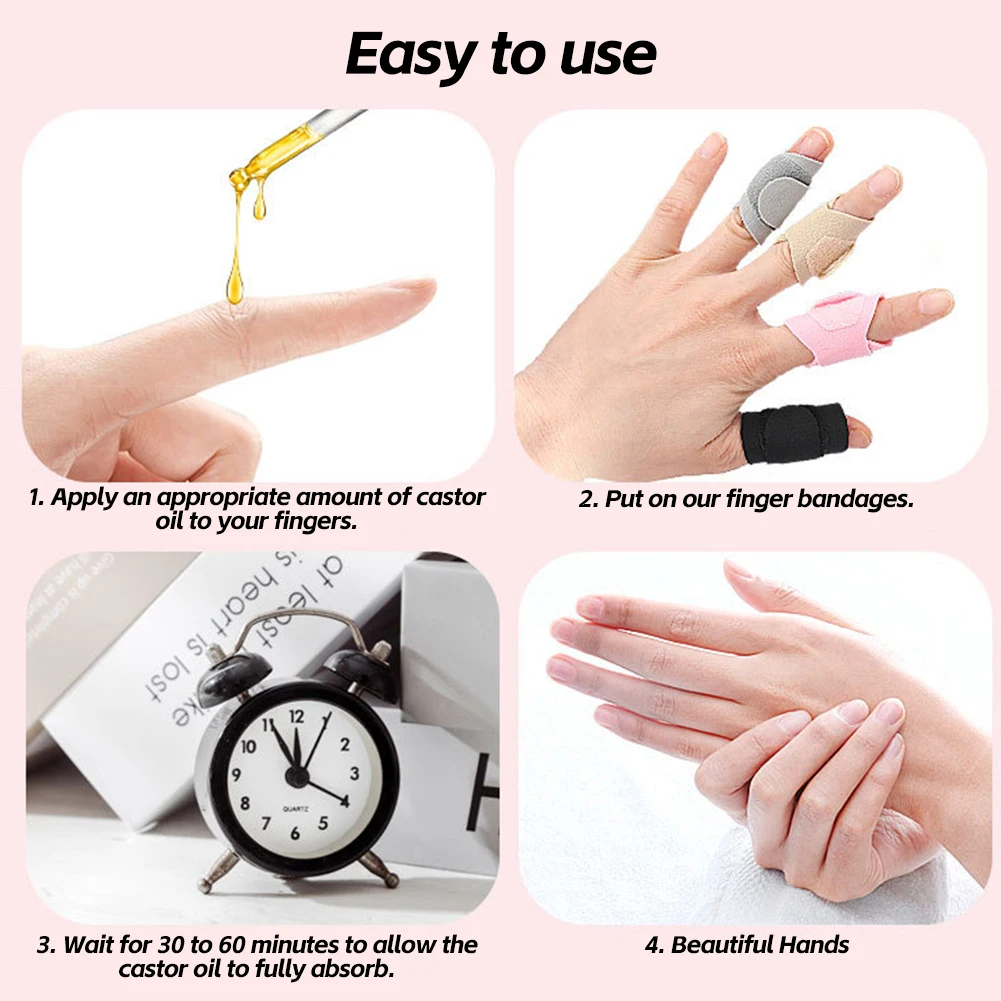 5 قطعة أكمام إصبع قابلة للتعديل حلقة حزام حجم واحد يناسب جميع إصبع جبيرة التفاف الإفراج السريع إصابة التهاب المفاصل إصبع لتخفيف الآلام