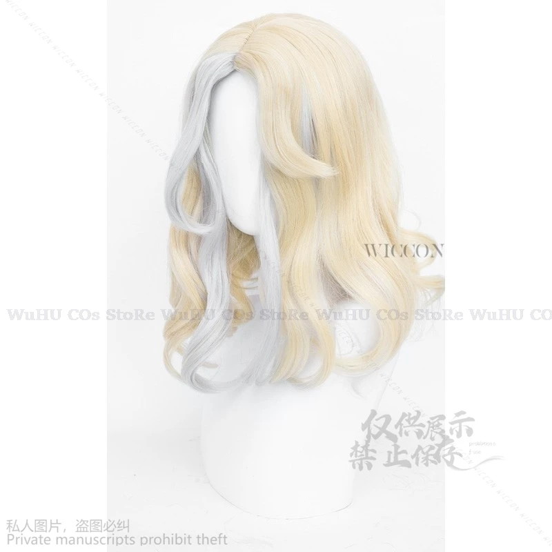 أنيمي لعبة الهوية الخامس ديمي بوربون نادل ملح البحر خاص تأثيري حلي كوس الباروكات زي حفلة الهالوين لعب دور الملابس