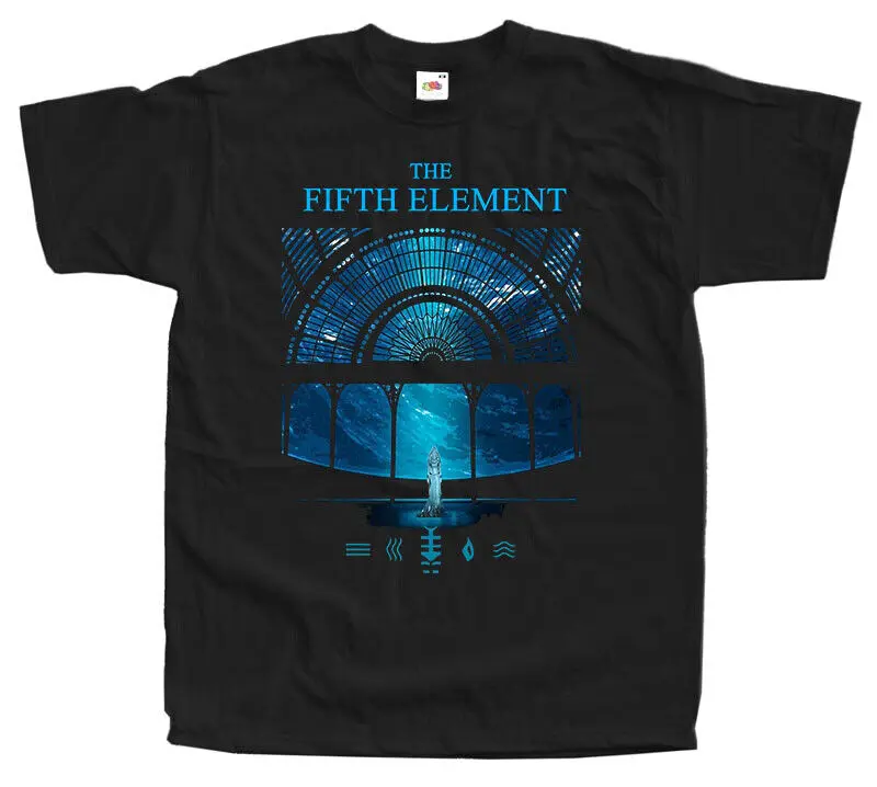 

The Fifth Element T SHIRT Movie Poster V5 BLACK TEE all sizes