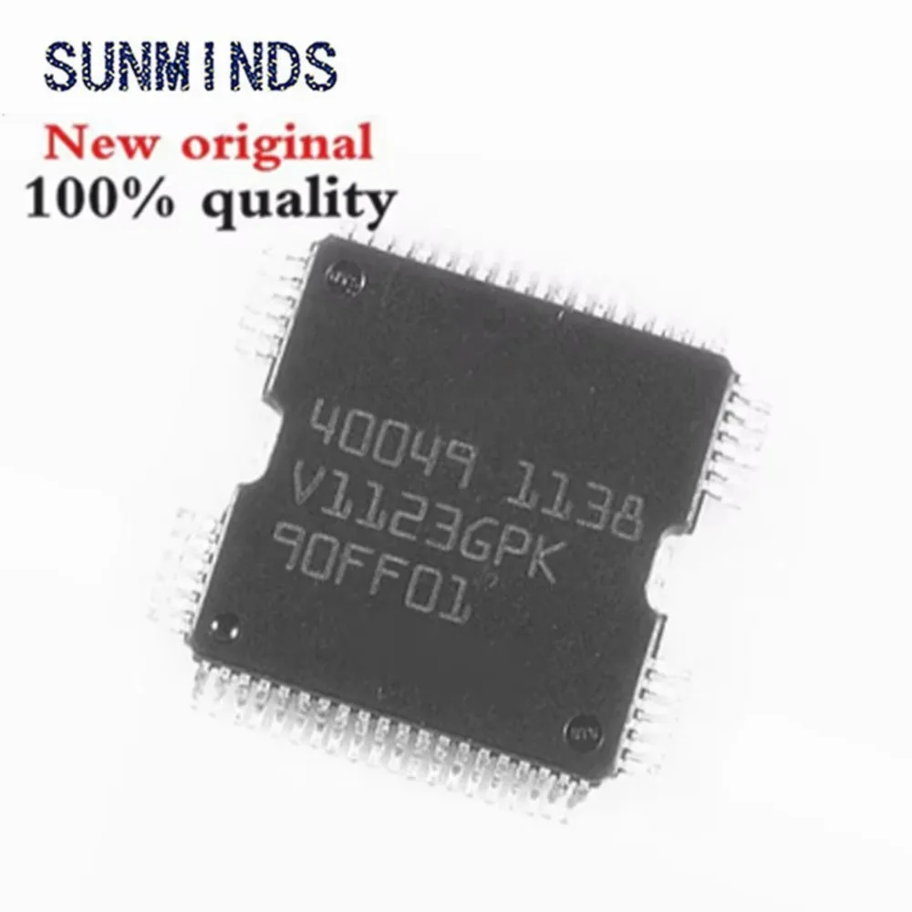 10PCS 40049 HQFP64 Car Computer fuel injection drive module chip IC For BOSCH ECU Board Car ic chips