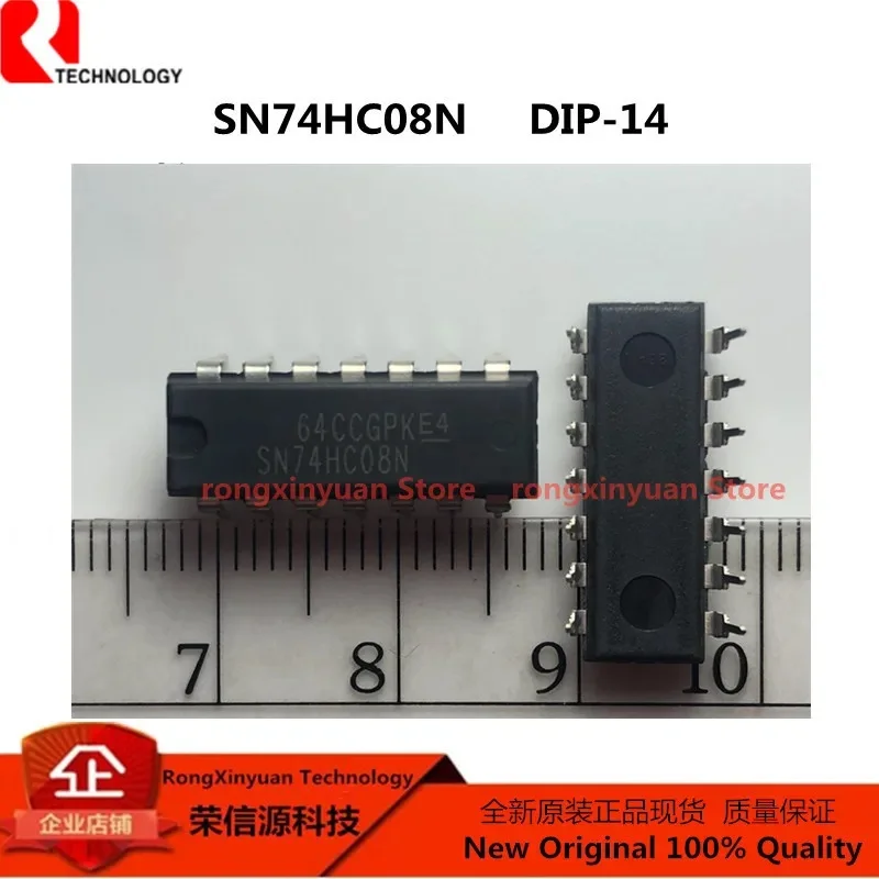 10Pcs SN74HC02N SN74HC02 SN74HC08N SN74HC08 SN74HC10N SN74HC10 SN74HC14N SN74HC14 SN74HC32N SN74HC32 SN74HC393N SN74HC393 novo