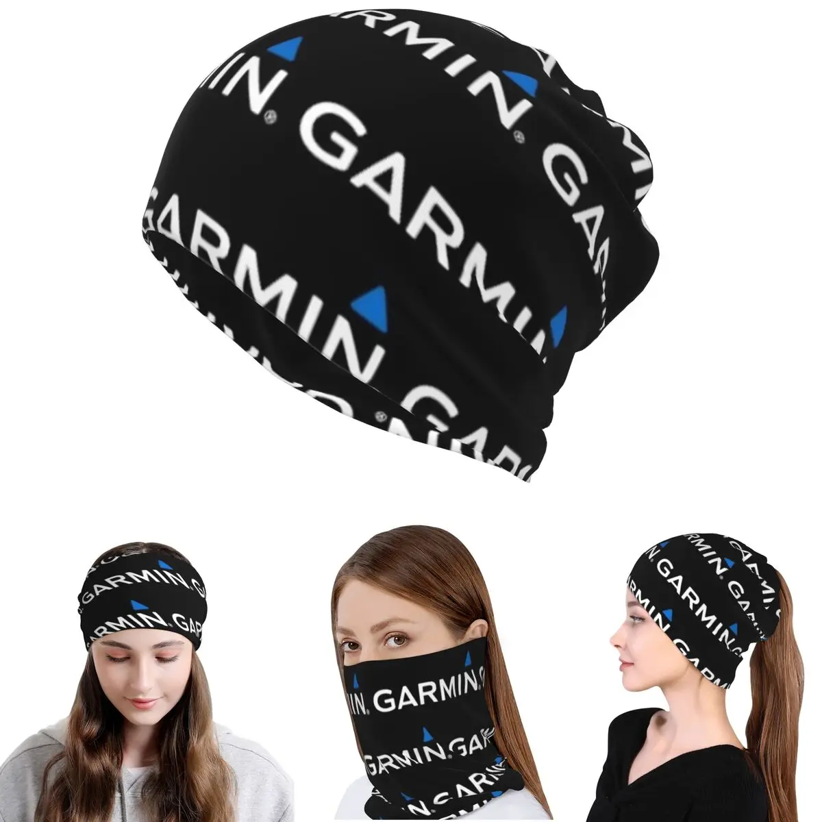 

GARMIN Bandana Neck Gaiter Mask Scarf Multi-use Cycling Scarf Beanies Hat Unisex Adult Windproof
