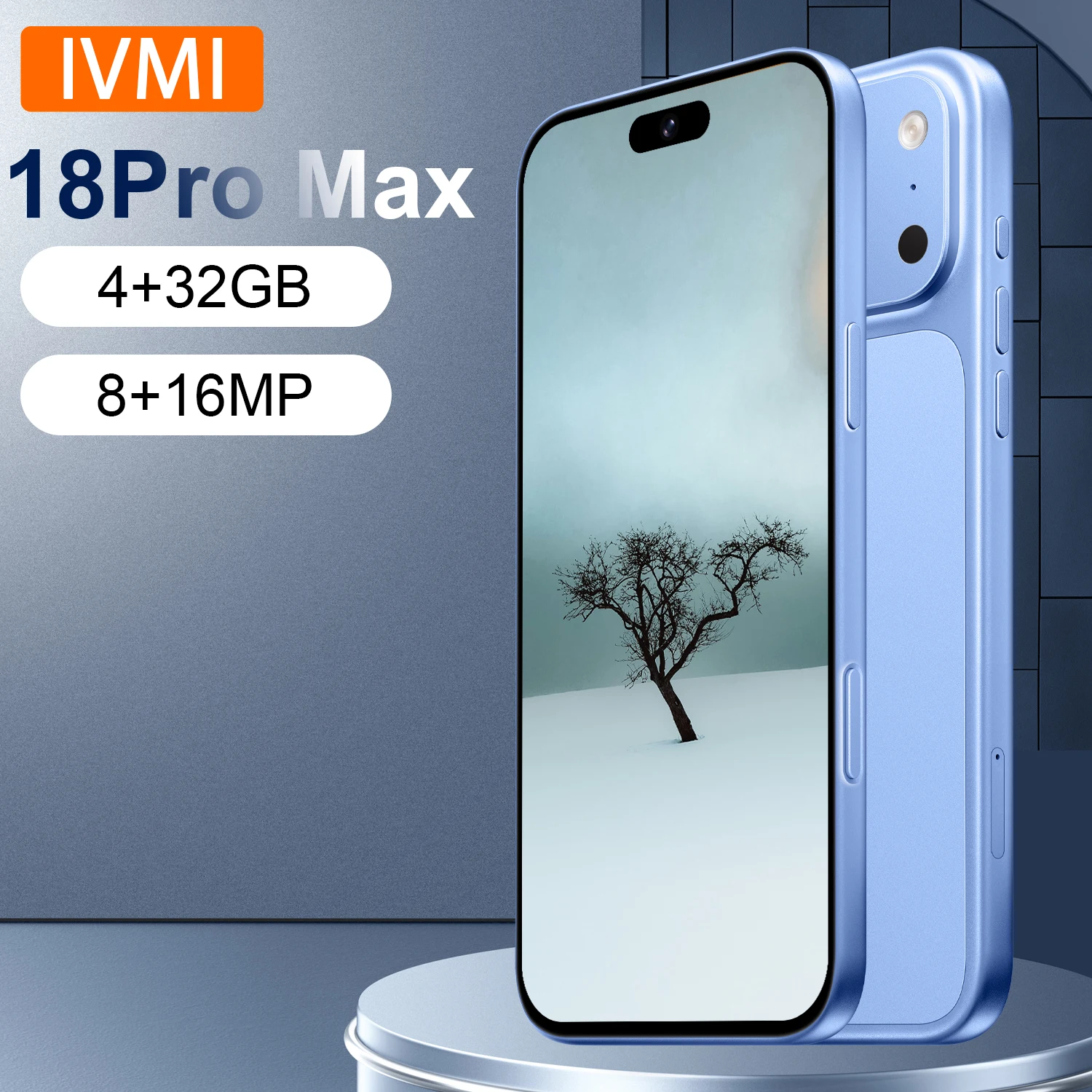 IVMI Smartphones 18Pro Max  Android12.0 Dual SIM 6.7