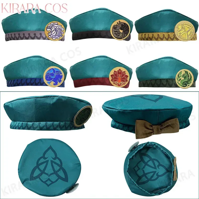

New 2025 Sumeru Akademiya Cosplay Costume Impact Six Darshans Uniforms Men Women with Hat Amurta Rtawahist Haravatat Kshahr❤❤dd