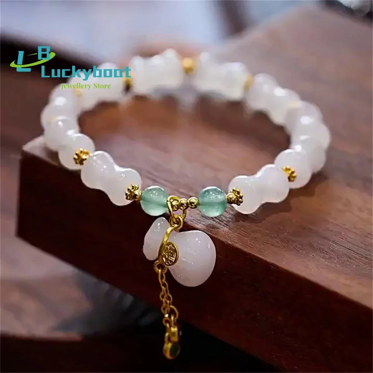 Xinjiang Natural Gold Silk Jade Bracelet Women Female Tianshan Jade Bamboo Joint Money Bag Single Loop Gobi Charm Jewelry Gift