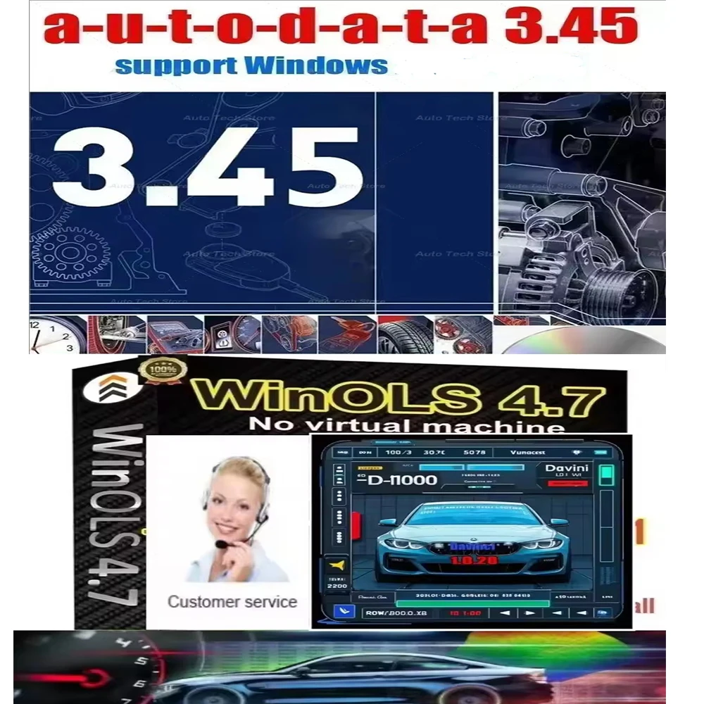 

Winyols 4,7 красное активаторное программное обеспечение для ремонта автоматических кольев, кристаллические кабели 3,45 более высокие DATOS, мультиметры