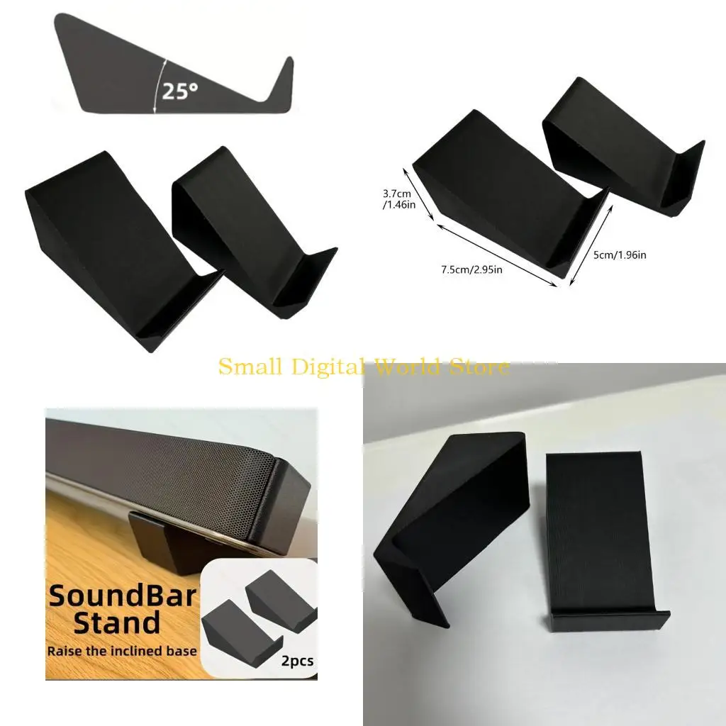 77UB Symmetrical 3D Printed Speaker Mounts For Speaker Stand Enhancing Balance