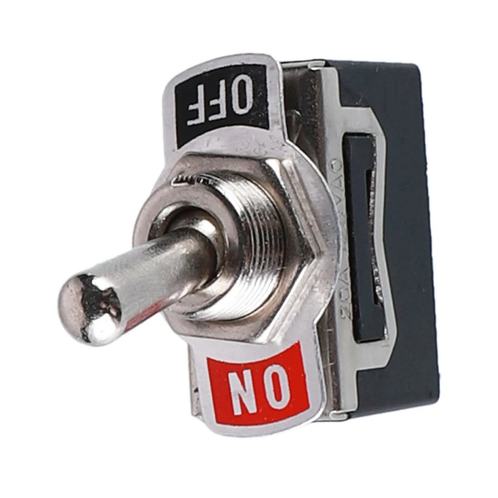 

Toggle ON/Off Car Dash Metal Set 2 Pin Toggle Push Button