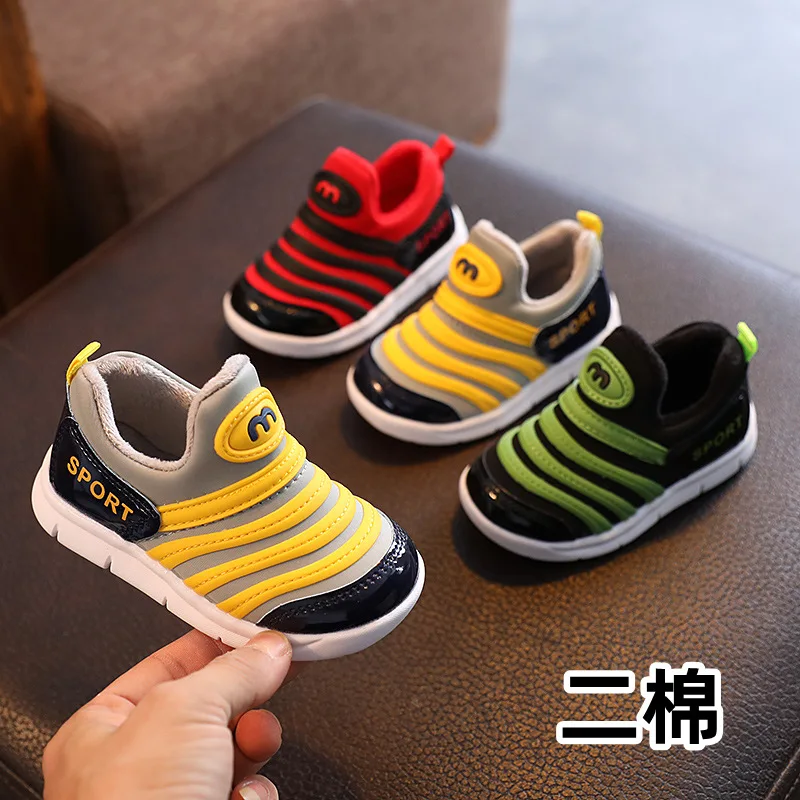 

Spring Toddler Children Slip-On Shoes Fashion Casual Soft Bottom Kids Sneakers Size 21-30