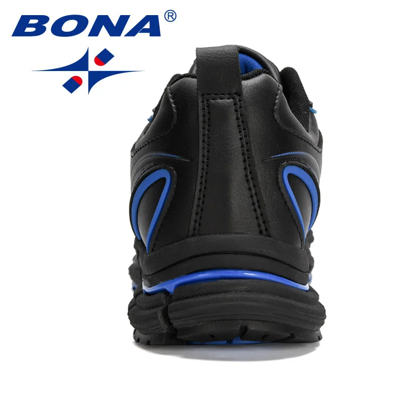 BONA 2023 New Designers Casual Shoes Men High Quality Thick Sole Soft Fashion Sneakers Man Luxury Brand Walking Shoes Mansculino