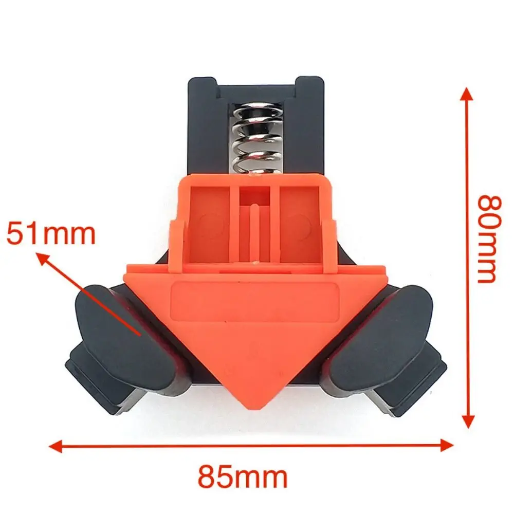 90 Degree Corner Clamps Adjustable Quick Spring Angle Fixing Clips Right Angle Positioning Fixture Woodworking Clamps Cabinets
