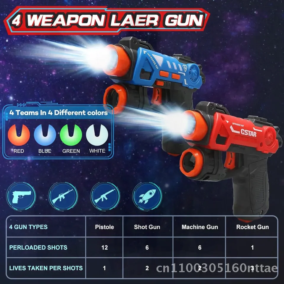 STAG Laser Guns Projektor Set Ente UFO Jagd Schießen Spiel Kinder Geschenke Spielzeug Für Jungen Infrarot Mini Pistole Guns Kampf Spiel Indoo