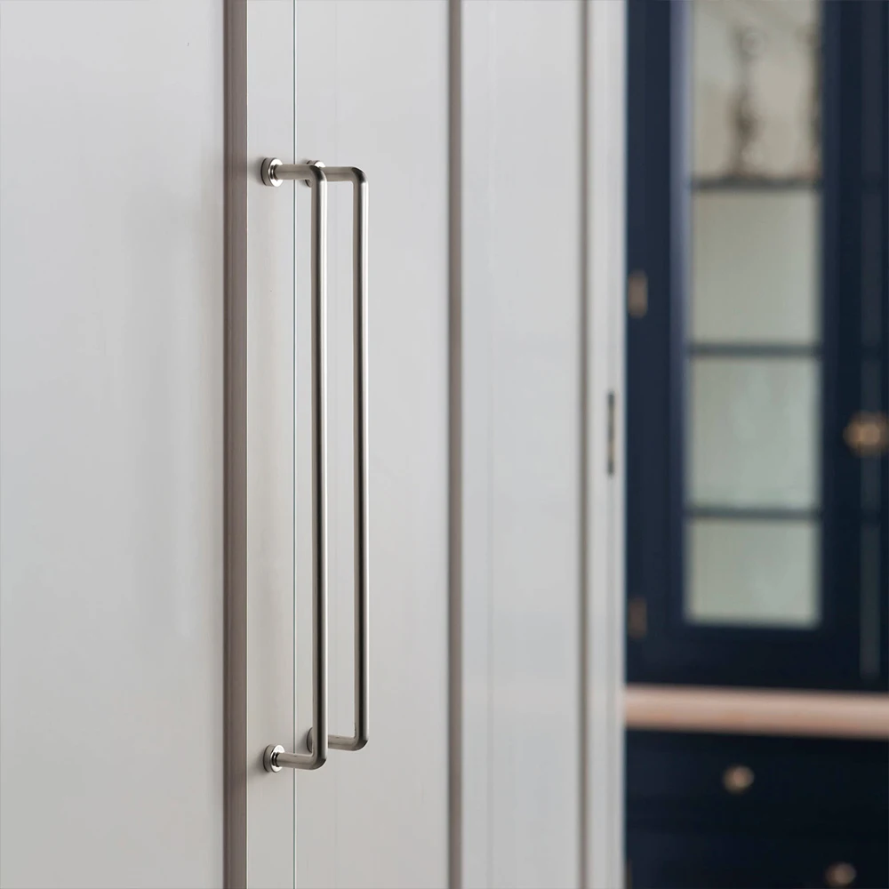Goo-Ki 6 Pack Satin Nickel Modern Cabinet Pulls Shipped From US Warehouse Drawer Pulls Zinc Alloy Brushed Gold Kitchen Handles