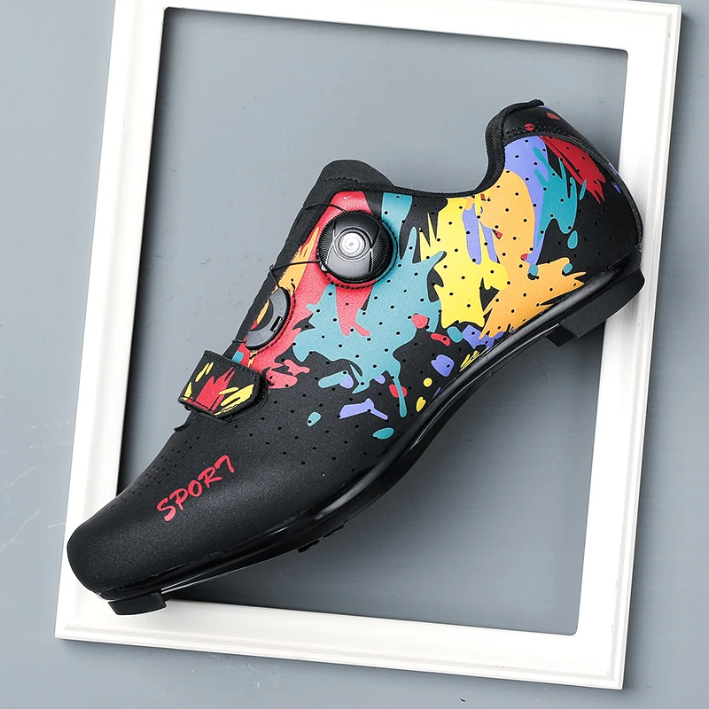 Herren-Fahrradschuhe MTB, Leichte und Langlebige Mountainbike-Schuhe, Geeignet für Outdoor-Bergfahrten, Unisex 37-46 – Detail 23