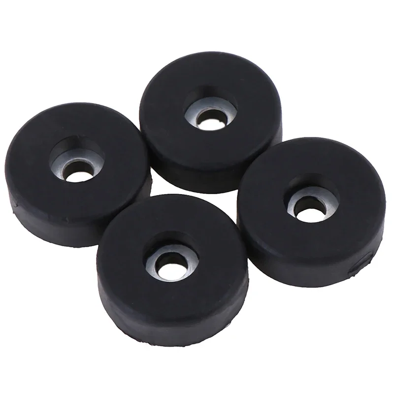 4Pcs Plastic Instrument Holder Bumpers Embedded Washer Feet Pad 30x10mm Size for Secure Device Support