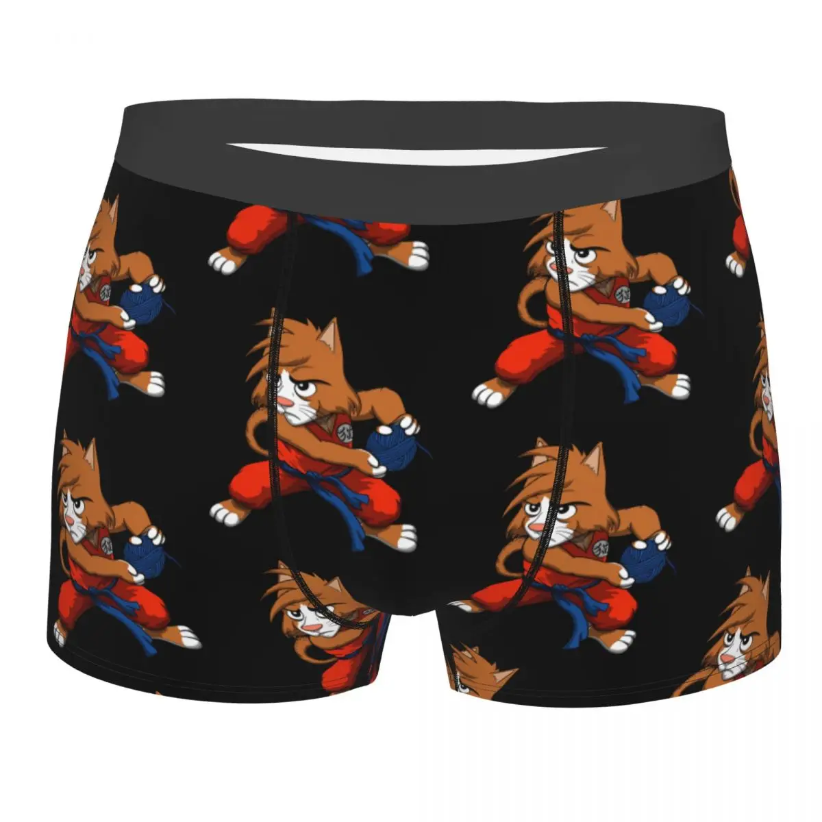 

Catme Hame!! Underpants Breathbale Panties Male Underwear Print Shorts Boxer Briefs