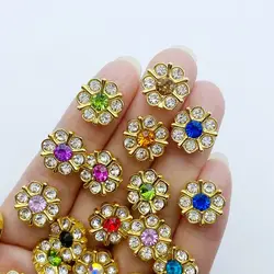 30Pcs New Cute Mini 12.5mm Shiny Beads Series Resin Figurine Crafts Flatback Ornament Jewelry Making Hairwear accessori