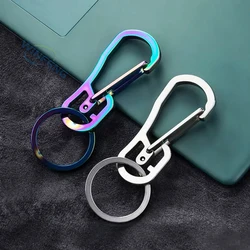 High Quality EDC Tools Keychain Portable Self Defense Stinger Keyring Outdoor Camping Emergency Survival Whistle Key Chain