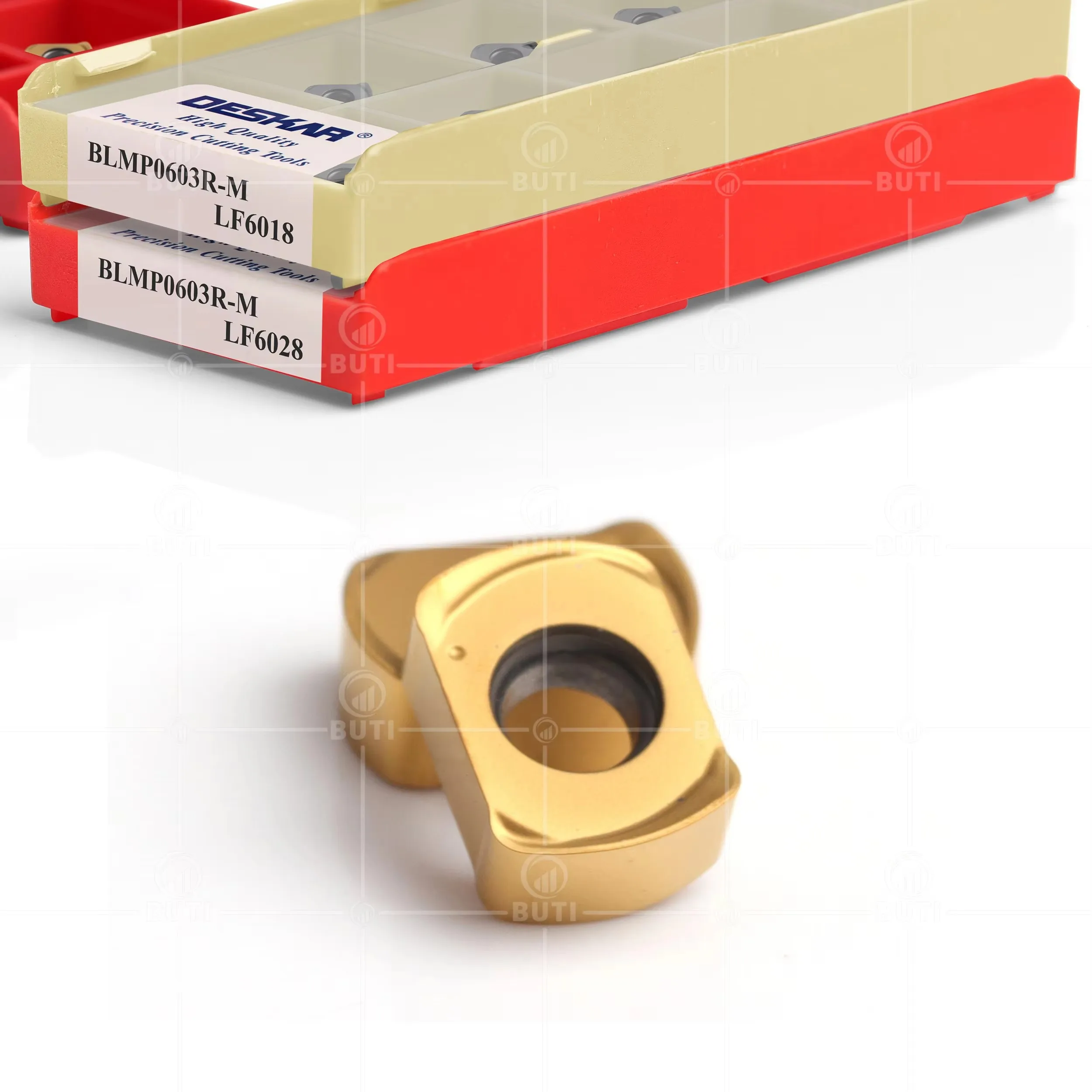 DESKAR 100% الأصلي طحن إدراج BLMP0603R-M LF6018 6028 سلسلة الوجهين مخرطة CNC عمليات قطع إدراج جزء طحن شفرة