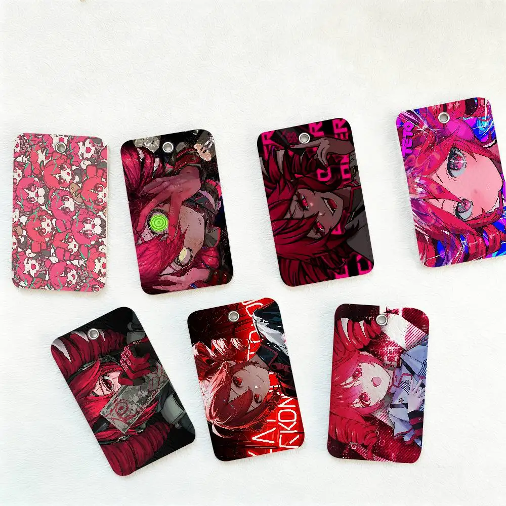 

Singer Kasane Teto 1pc INS Creative Cartoon Student Campus Card Holder For Meal Card, Bus Card, Work Card, Etc