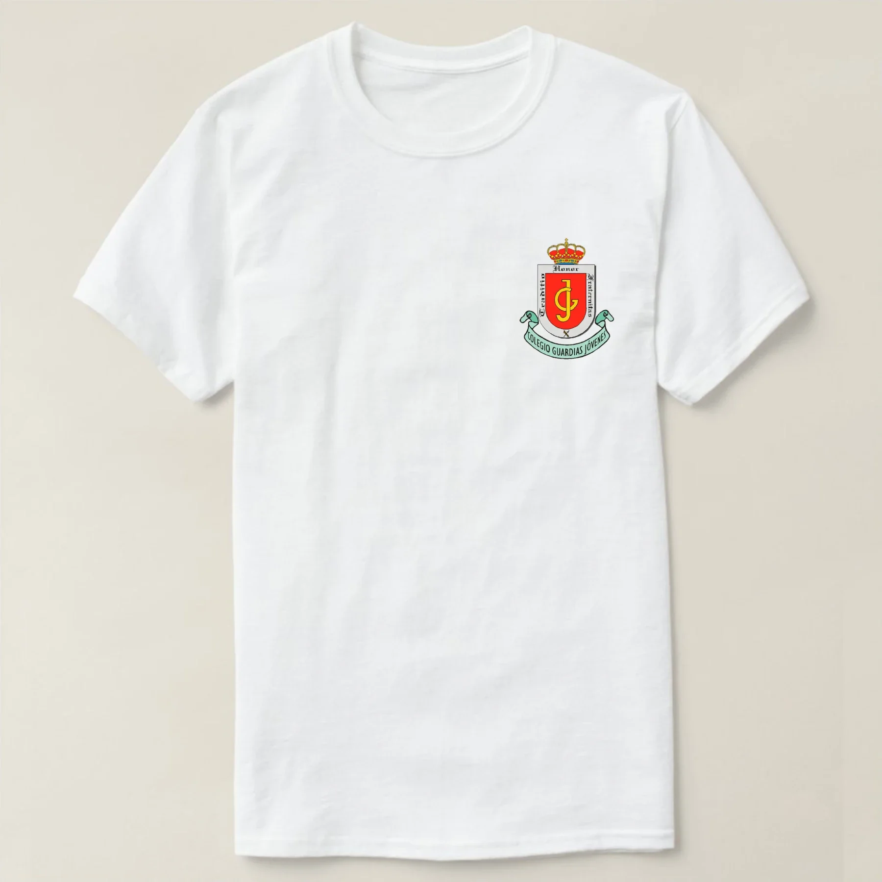 1ª Cia Valdemoro Camiseta Guardias Jóvenes Española 100% Cotton O-Neck Short Sleeve Summer Casual Mens Tee Shirt Streetwear