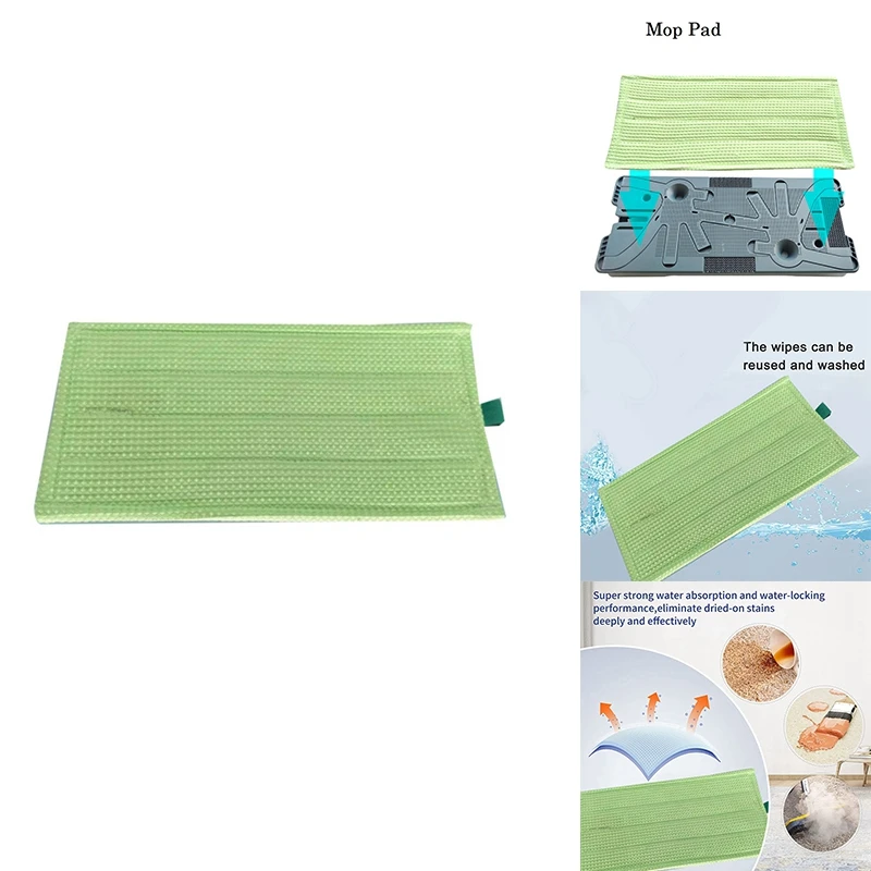 Promotion!Mop Cloth For Vorwerk Kobold SP600 MF600 Vacuum Cleaner Spare Parts Accessories Wet & Dry Washable Mop Pad