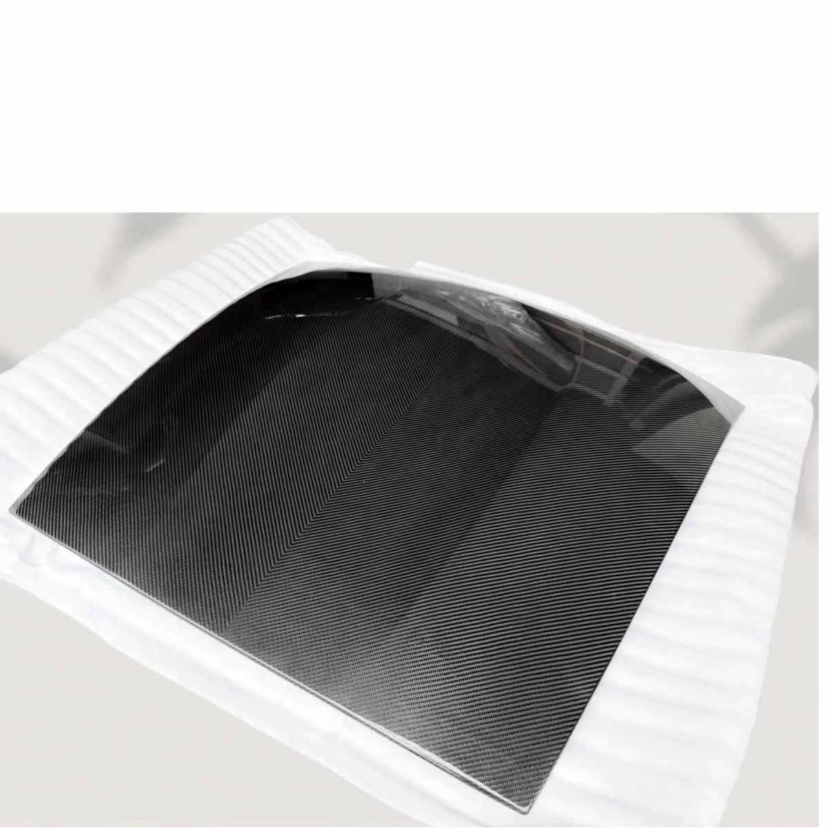 for Supra A90 A91 Carbon Fiber Roof Overlay 2019+Dry Carbon Fiber Parts for Modification by Sticker.