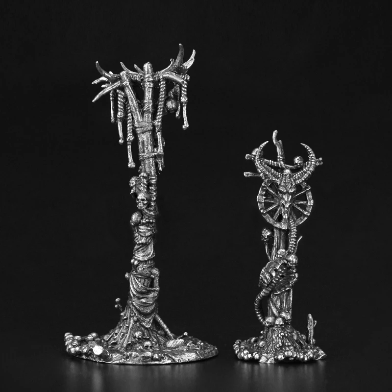 شخصيات جندي الطوطم لوحة معدنية لعبة قطعة نموذج المنتج النهائي ألعاب السيارة الداخلية مصغرة زخرفة الملحقات #3