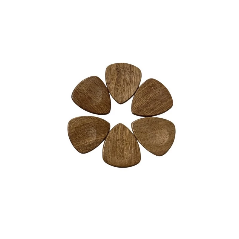 Gitarrenplektren aus Massivholz: Koa-Holz, Rosenholz, Sapele-Holz, Universelles Instrumentenzubehör – Detail 6