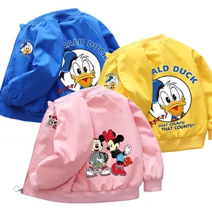 Mickey Mouse Cartoon Hoodies for kids, coats for baby and girls, kids sweatshirt, spring jackets, 1 to 6 years 10 MAIN SALES CHILD CLOTHING BOY - №5