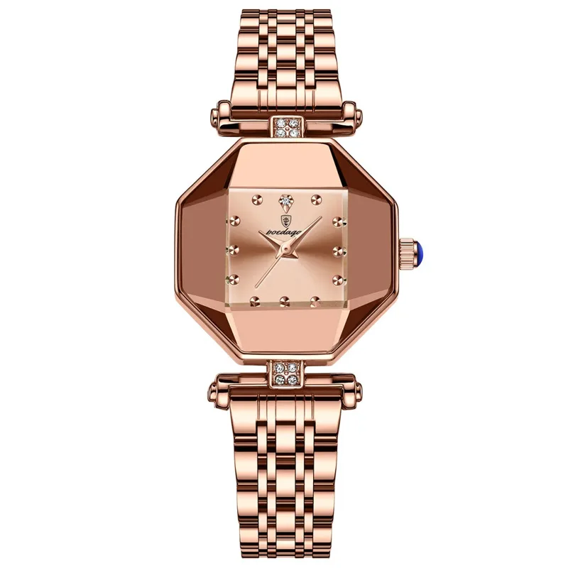 Women Quartz Watch Leather Steel Watch Rhinestone Ladies Bracelet Watch Casual Wristwatch Clock Relogio Feminino