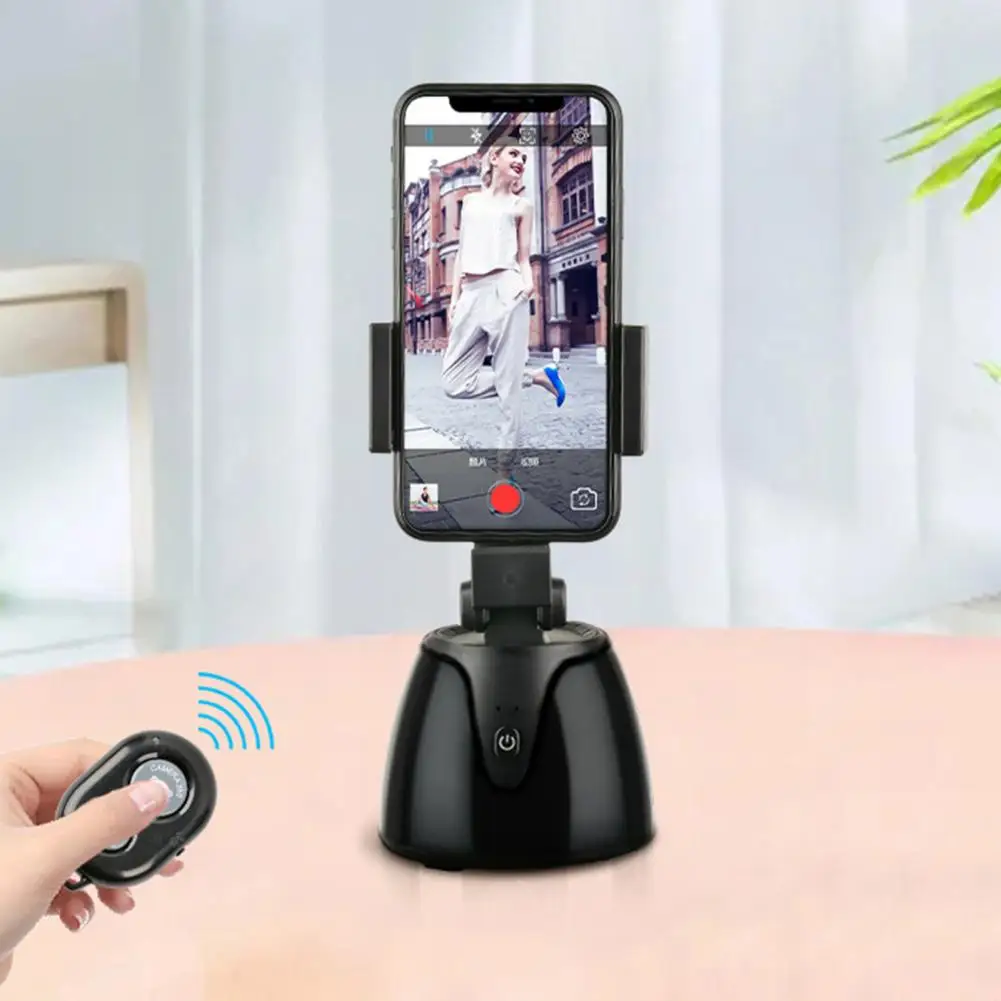 Widely Compatible Follow-up Gimbal Easy Installation Vlog Shoot Professional Face Following Panoramic Ball Head