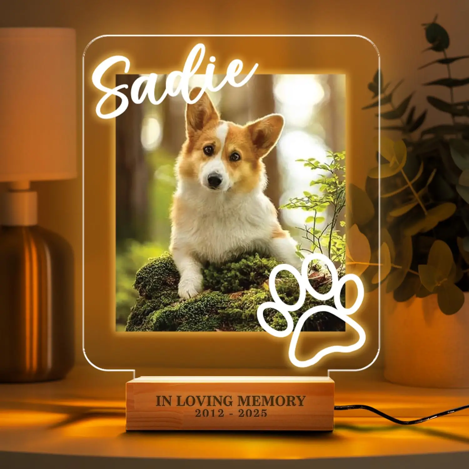 إطار صورة مخصص للحيوانات الأليفة، إطار مخصص متعدد الصور، هدية مثالية لأصحاب الكلاب للاحتفال بحياة الحيوانات الأليفة وتزيين المنزل