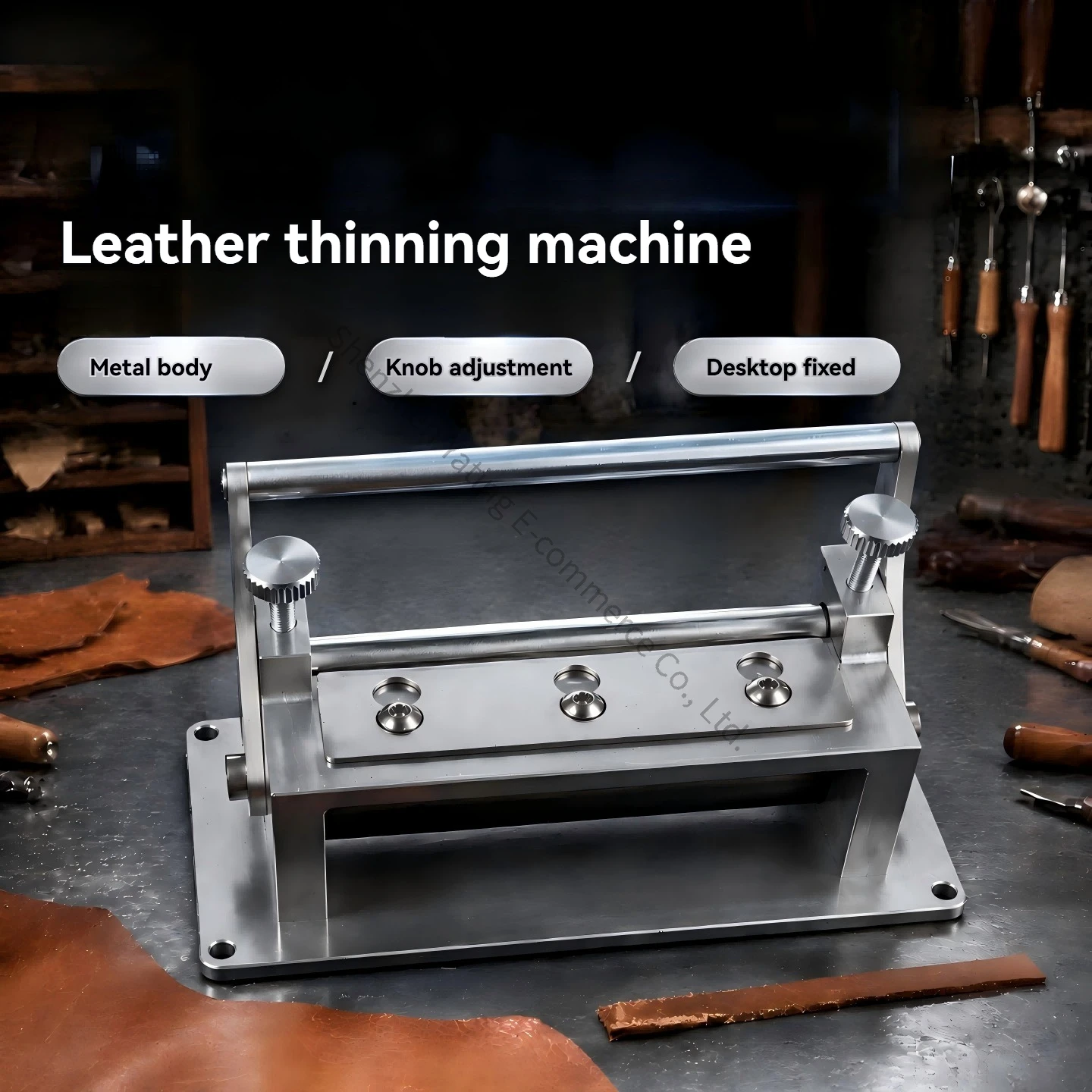 Leather Thinning Machine Belt Bearing Scale DIY Leather Goods Belt Leather Shovel Thin Vegetable Tanned Cowhide Sheepskin