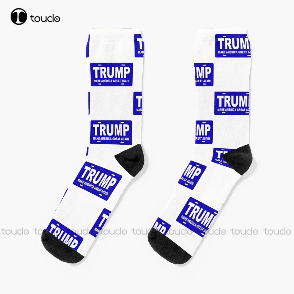 Make America Great Again Socks Custom Men Socks 360° Digital Print Street Skateboard Socks Comfortable Girls Sports New Popular