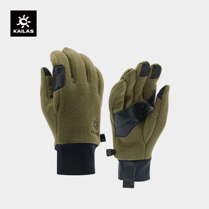 

KAILAS Men's Fleece Gloves For Hiking And Traveling KM2464102