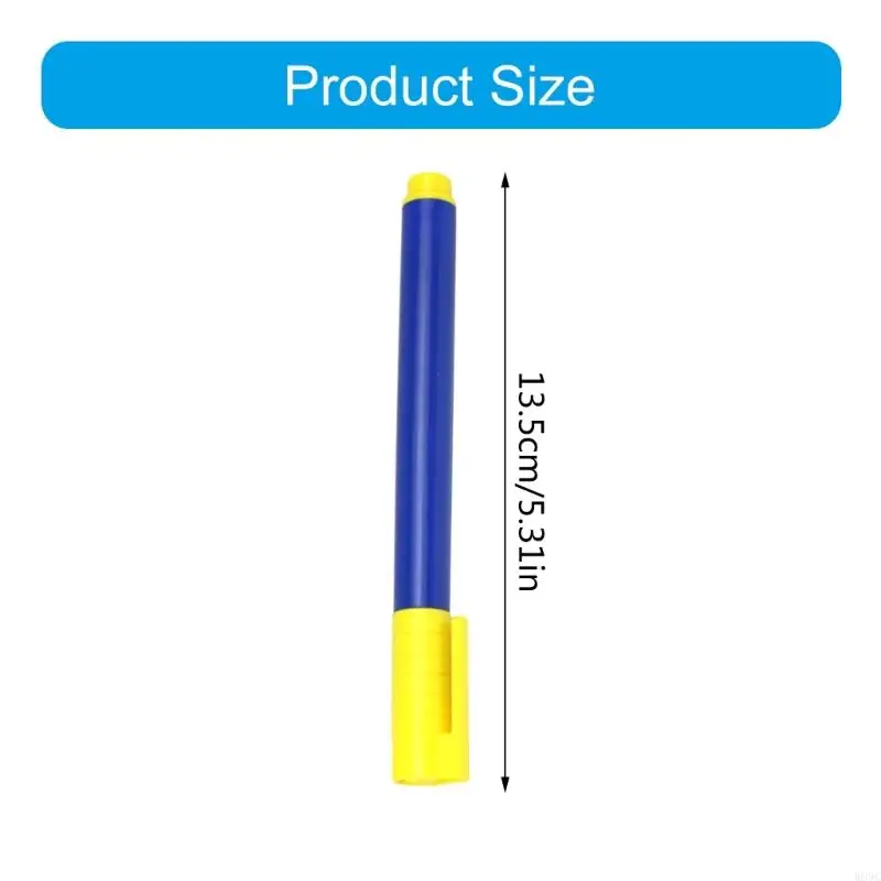 W89C 5/10PCS ปากกาตรวจจับเงินปลอมตรวจสอบตรวจจับเงินสดปลอมอย่างรวดเร็ว
