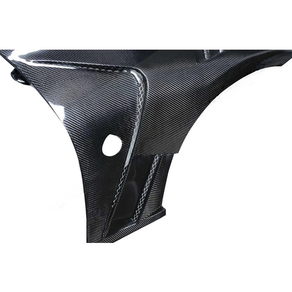 

Carbon Fiber Fibre Side Bumper Front Fender Vents For Nissan 370z fenders Vented 2009-2020